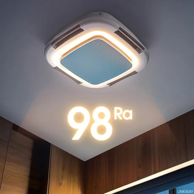 Wholesale factory Model 7023 Newest Smart Ceiling Fan with Light Bedroom Fan Light Vaneless Fan Ceiling Light