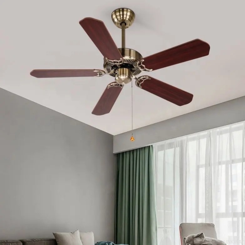 wholesale  Oem Odm Zipper Home Decorative Luxury 42 Inch Ceiling Fan With Light