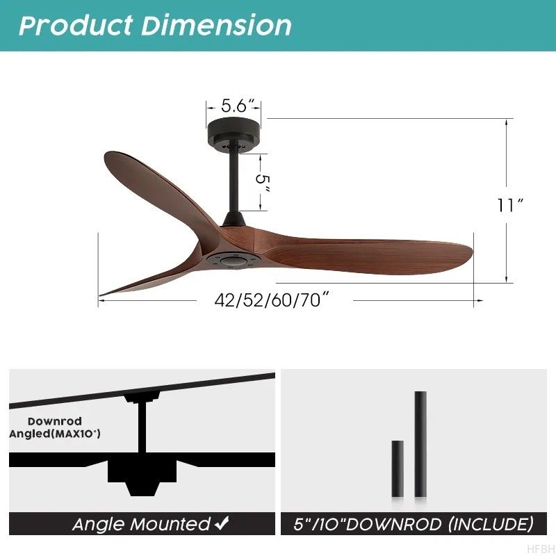 Factory ABS 3 Blade Model 666 42 52 60 72 Inch Remote Control Light Weight Best White Ac Dc Electric Ceiling Fan Without Light