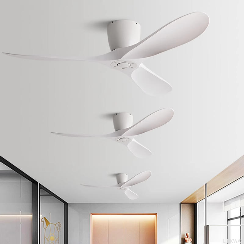 Wholesale factory Propeller 52 Inch Smart Ceiling Fan with Light and Remote Control