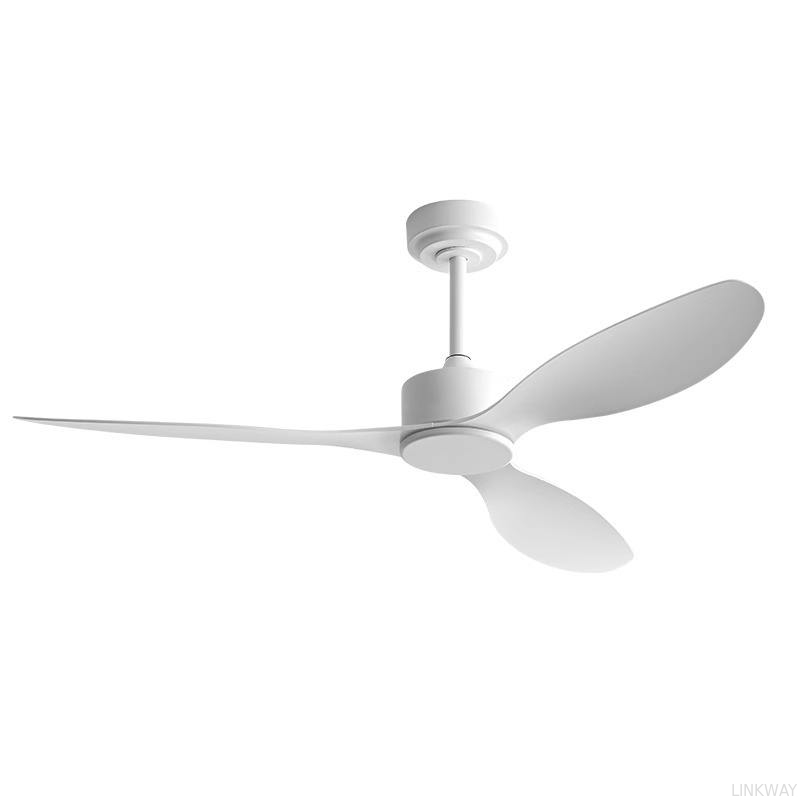 Manufacturer White Outdoor Ceiling Fan Plastic Blade Dc Motor Smart Waterproof Ceiling Fan with Remote Control