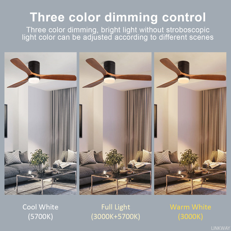 Wholesale   American Style Vintage Decorative Fan Ceiling 220v Winding Powered Ceiling Fan With Light