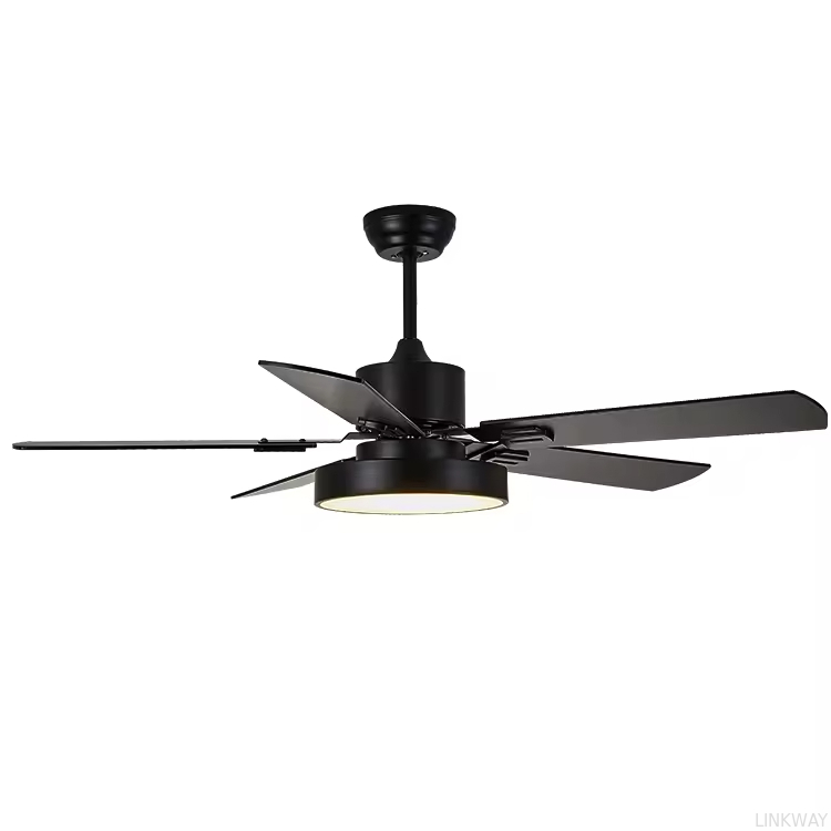 Wholesale   Contemporary Home Decorative Lighting LED Fan Ceiling Fan with Light & Remote Control