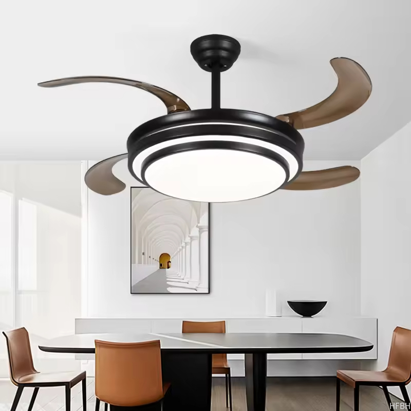 Ceiling Fans with Remote Control Fandelier Light Decorative for Bedrooms Led Fan Bldc Industrial Ceiling Fans