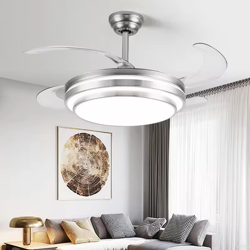 Ceiling Fans with Remote Control Fandelier Light Decorative for Bedrooms Led Fan Bldc Industrial Ceiling Fans
