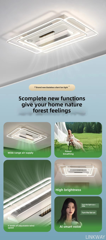 wholesale   Ceiling Fan with Light Remote Control for Bedroom Livingroom Dining Eye Protection Silent Fans Lights