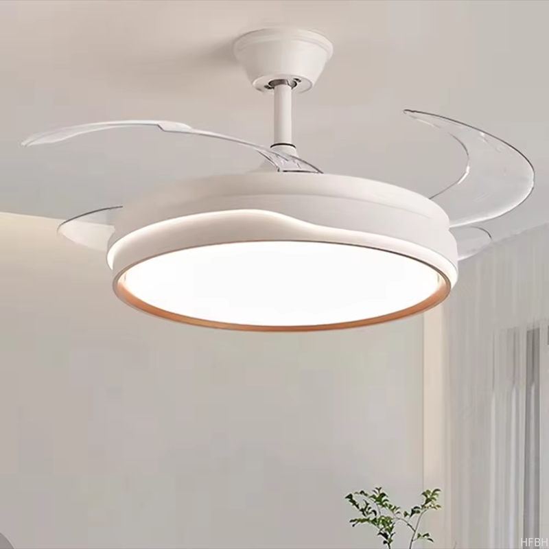 Multifunctional Iron+ABS+Acrylic Environment-friendly 18W Ceiling Fan Light
