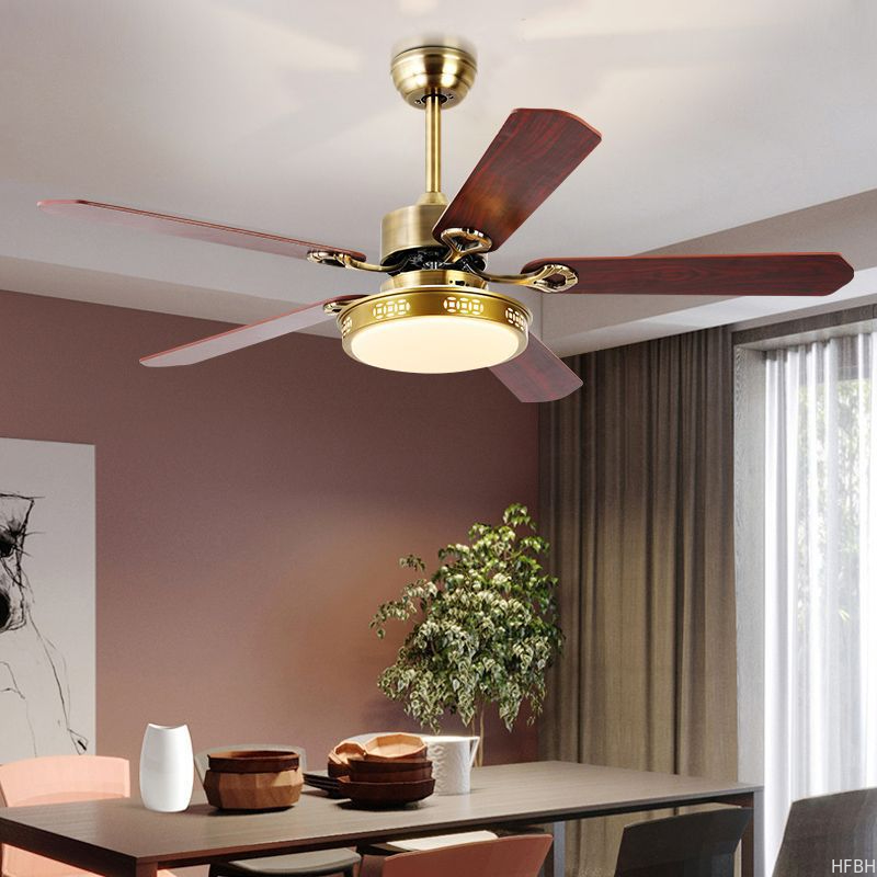 Sitting Room Ceiling Fan With Light Modern Decorative Ceiling Fan With Led Lights