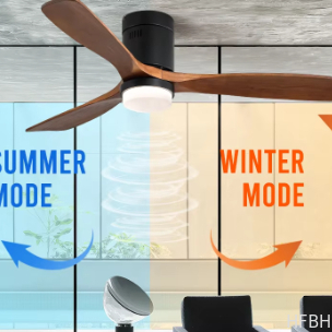 wholesale, manufacturer, factory     Model 657 Modern Design Best Sell 3 Solid Wood Blades 42 52 Inches Ceiling Fan with Light