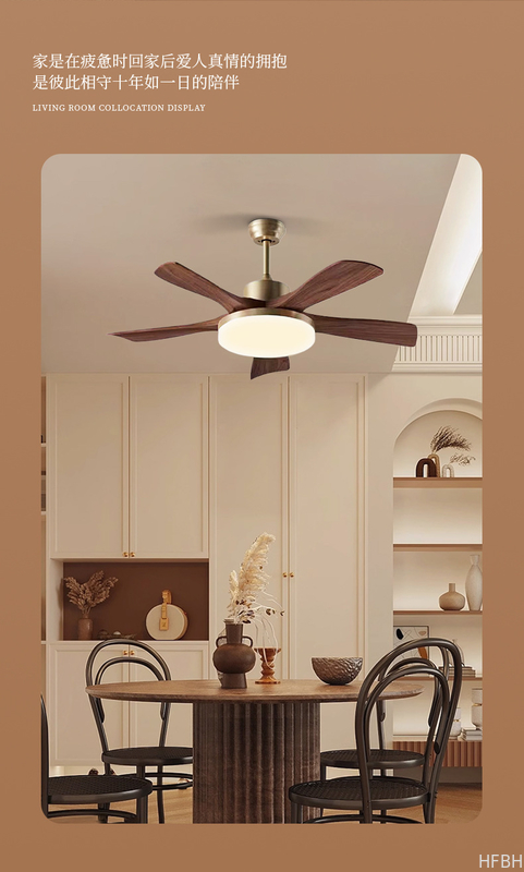 wholesale, manufacturer, factory，batch,tailered, customized     56-Inch Modern Ceiling Fan With Light 5 Blades Black / White For Living Room Remote Control Iron Body DC Motor