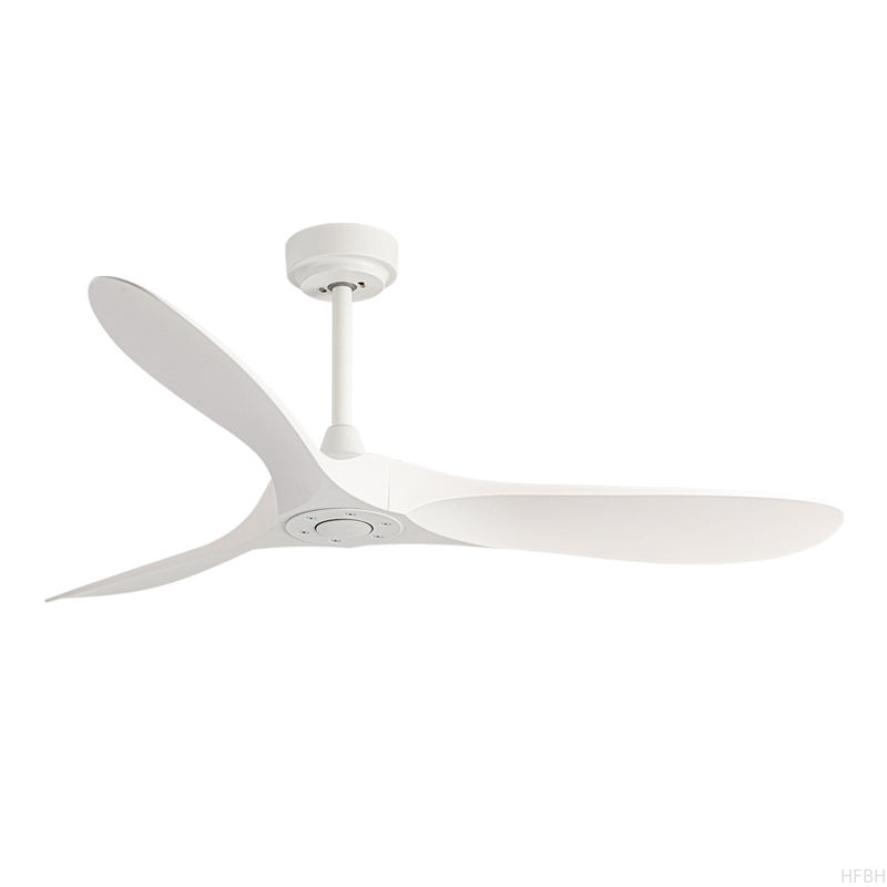 HFBH Model ABS 666 42/52/60/70 Inch Modern 3 Blade Ceiling Fan New Design White Color
