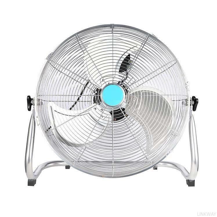 High Velocity Electric Oscillating Fan 16 Inch Metal Industrial Floor Fan