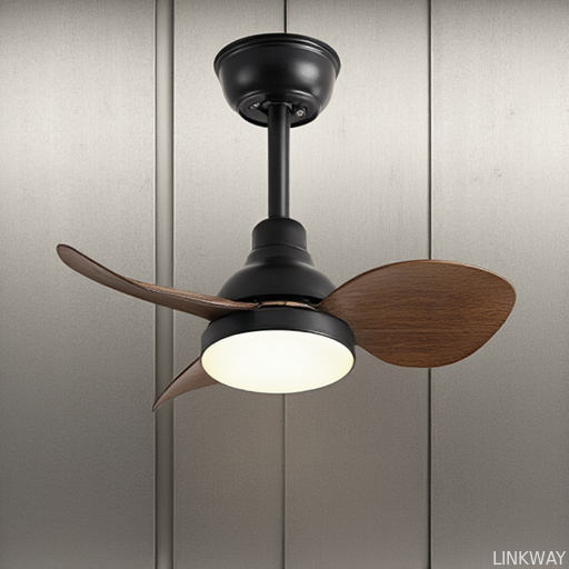 Wholesale Factory 80 Ra Modern Design Style Light Wood Ceiling Fan With Remote Control Functionality
