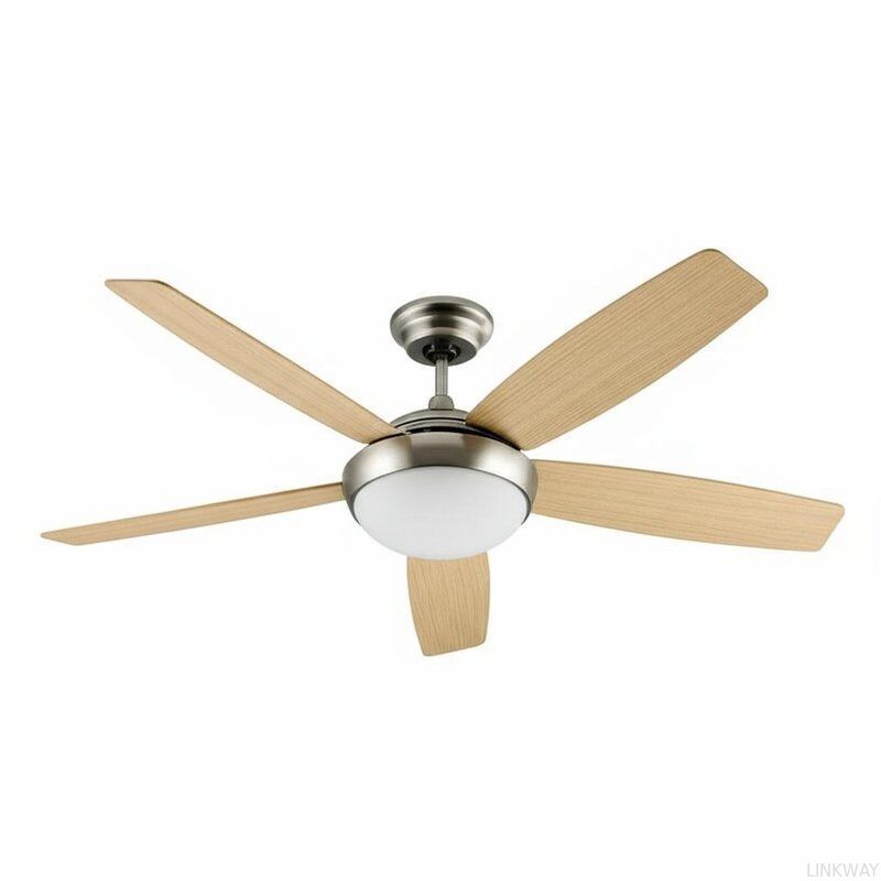 Flush Mount Or Downrod Mount Economical Ceiling Fan With Light Offering 3 To 6 Blades Suitable For Offices Warehouses And Homes