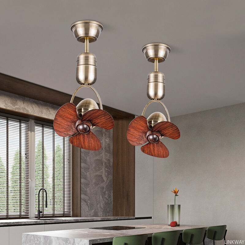 New Quiet Oscillating Fan for Study, Kitchen, and Bar Counter Dual-Purpose Wall-Mounted Ceiling Fan for Bedroom with High Airflow