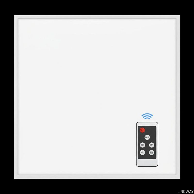 Remote Control Flat Panel LED Ceiling Lights Indoor Installation Location and Consistent Lighting Performance for Indoor Commercial