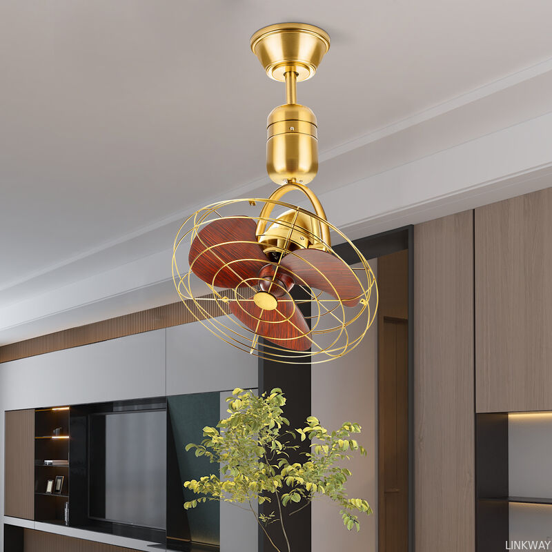 DC Motor Wall-mounted Oscillating Fan 360 No Dead Angle air Supply, 12/16 Inches, Supports OEM Customization