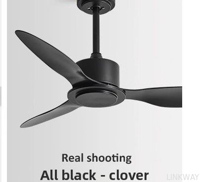 52 48 Ceiling Fan Decorative Modern Smart White Black  Ceiling Fan Without Light