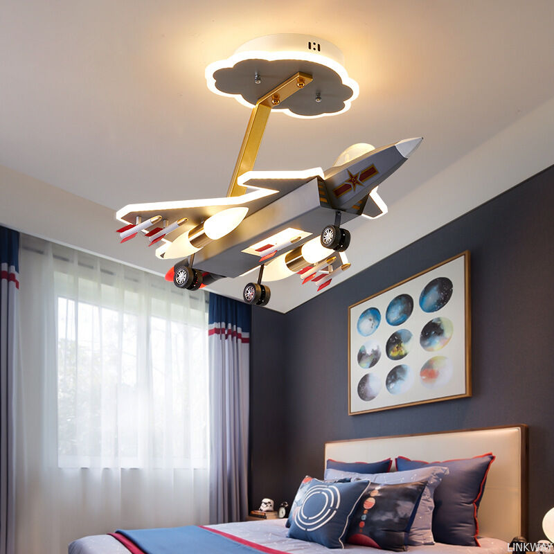 Modern Designer LED Industrial Ceiling Light Chandelier Smart Remote Control Helicopter Fan 0 Blades Living Room Application