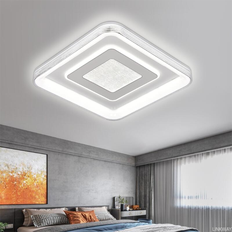 Hot-Selling Modern Smart Off-line Voice Remote Control Ceiling Fan With Lamp Bladeless Ceiling Fan With LED Light for Bedroom