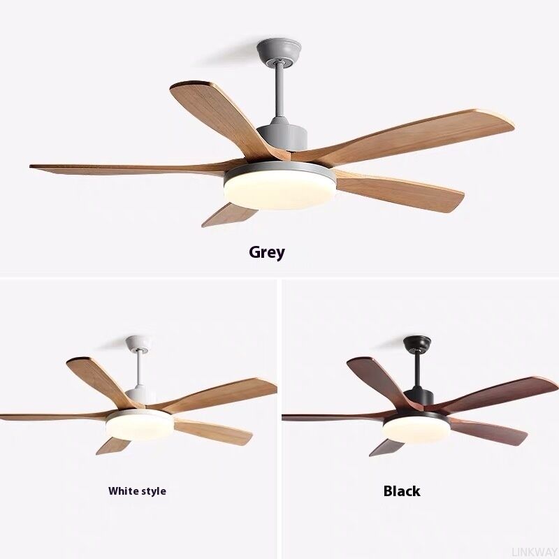 60-Inch DC Variable Frequency Ventilation Fan Energy-Saving Mute Large Air Volume for Living Room Dining Room 110V Cross-Border