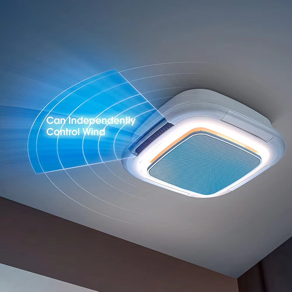 Wholesale factory High End Bladeless Ceiling Fans , Modern Smart Ceiling Fan With Lights And Remote Control