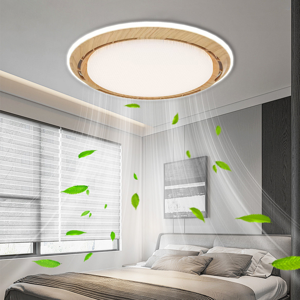Wholesale Factory 20 Inch LED Bedroom Ceiling Fan Remote Control Flush Mount Ceiling Fan With Light
