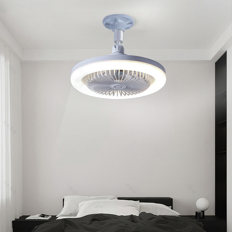 Manufacturer Hot Sale LED Lamp Fan E27 Three Color and 3600/6000K Screw Lamp Constant Ceiling Fan for Bedroom Living Room
