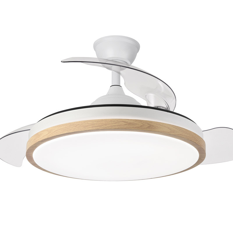 wholesale   110V 220V Ceiling Fan Remote Control Modern 3 Blade Ceiling Fan With Light