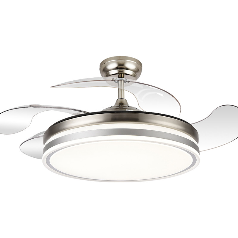 Factory 110V Modern LED Ceiling Lamp 42 Inch Remote Control Ceiling Fan With Light