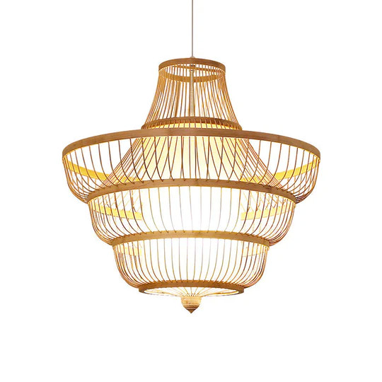 Manufactory Bedroom Living Room Flush Mount LED Ceiling Fan / Rattan Ceiling Fan With Light