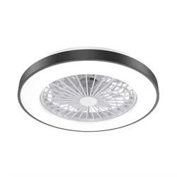 Manufacturer Low Noise 20 Inch LED Chandelier Ceiling Fan With LED Light And Remote Control