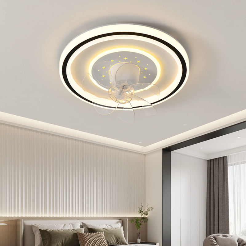 wholesale   Modern Minimalist Ceiling Fan Light , Creative Lighting Ceiling Fans Remote Control