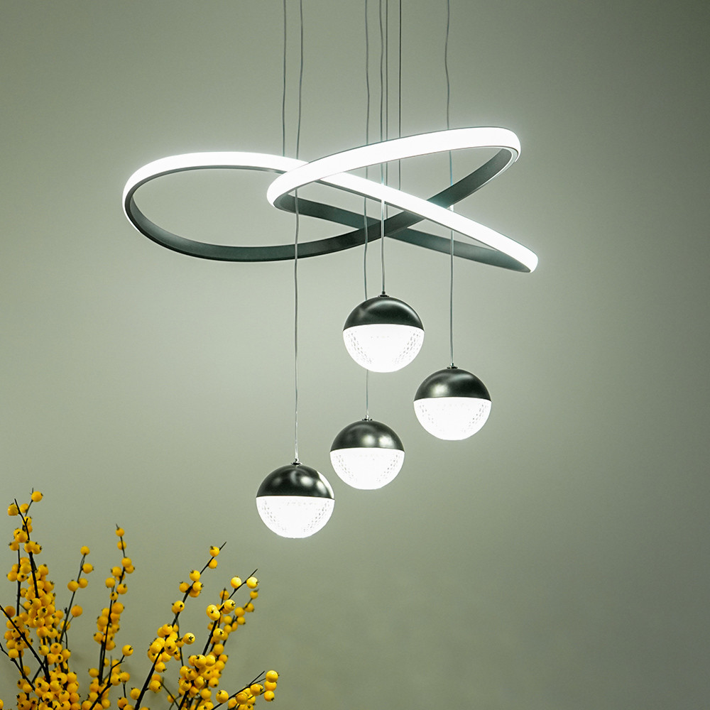 wholesale   Custom Crystal Ceiling Fan Light , Chandelier Ceiling Fan With Pendant Light