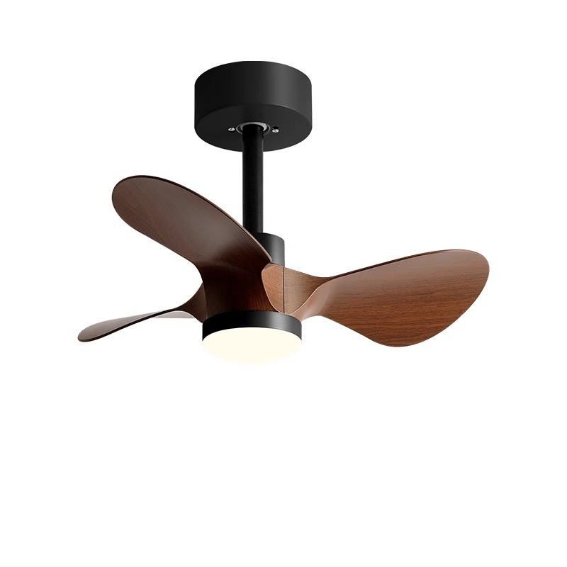 Wholesale factory 20 Inch Small Ceiling Fan Light American Retro Silent Electric Fan Pendant Light