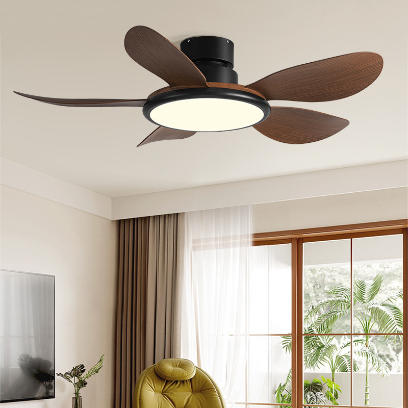 wholesale  American Retro Fan Light Variable Frequency LED Ceiling Fan with Light and Remote