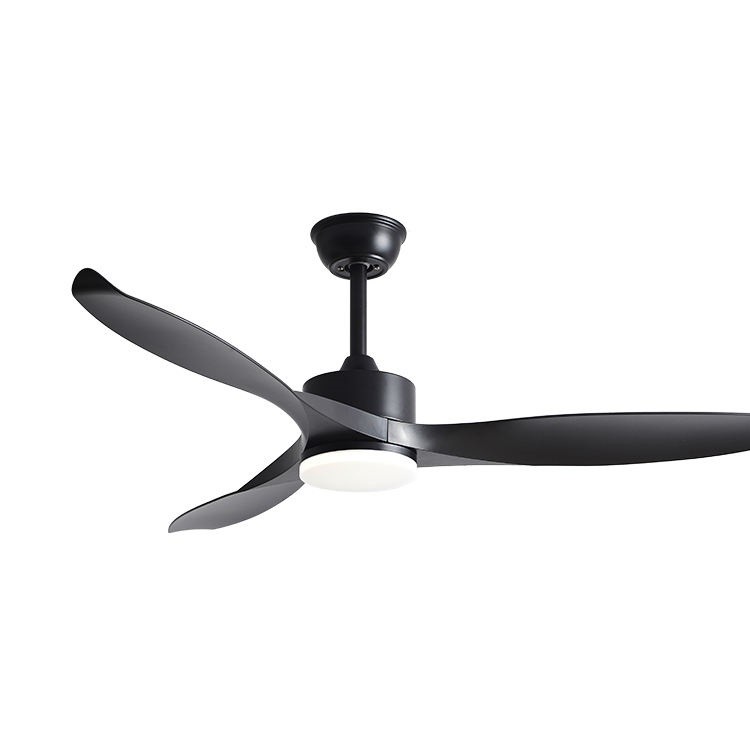Wholesale factory DC Motor Remote Control ABS 3 Blades 42 Inch 52 Inch Led Ceiling Fan With Light