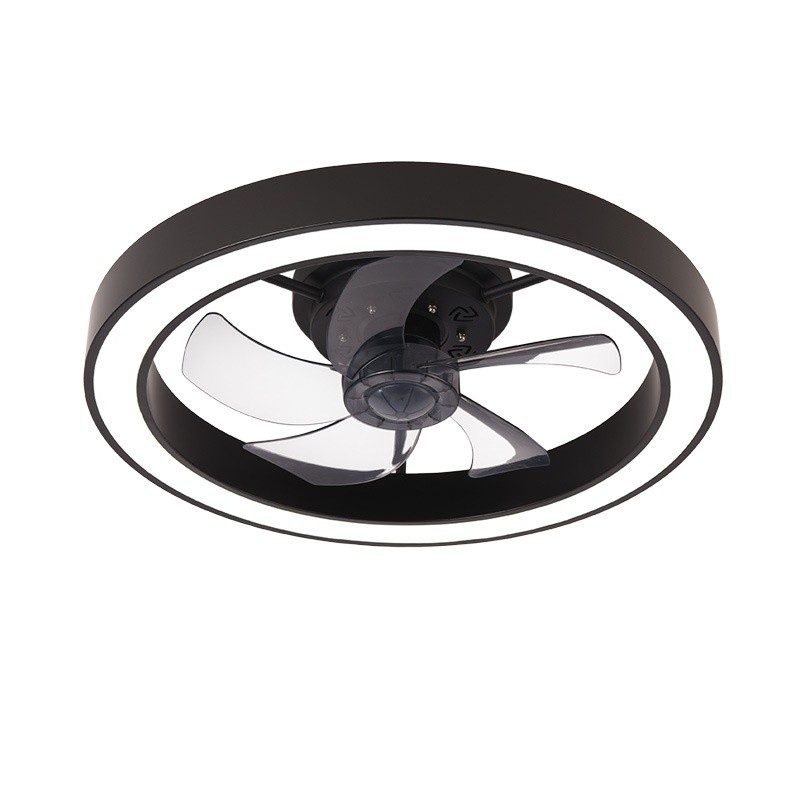 Factory 2025 New Lighting Japanese Standard Cross-Border Fan Light LED Ceiling Fan Integrated Bedroom Dining Room ABS Lamp
