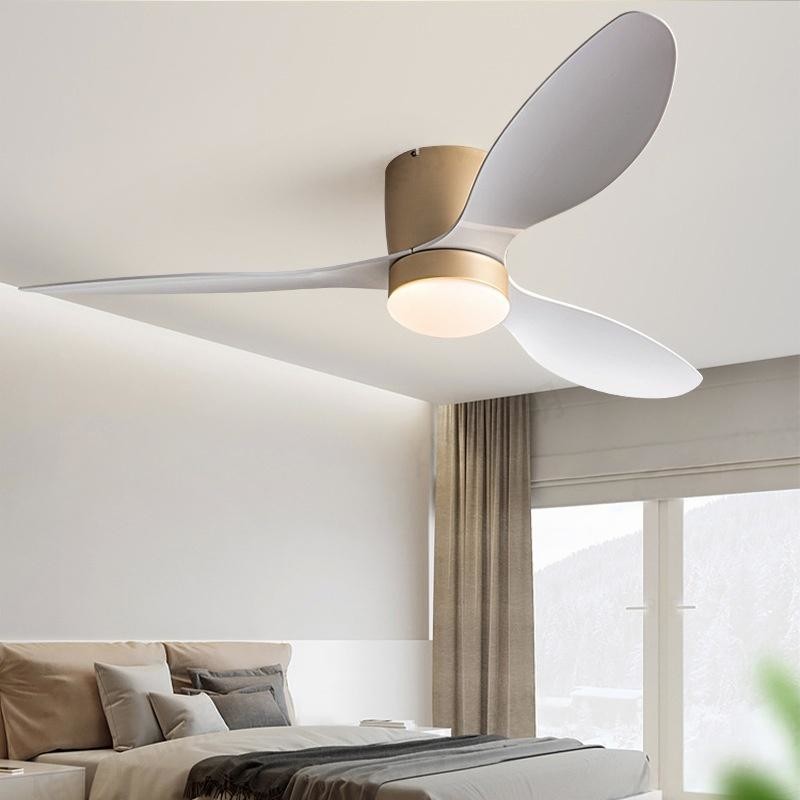 Wholesale   48 Inch 52 Inch ETL CE Certificated Indoor Living Room Bedroom Remote Control Bldc Ceiling Fan with Light