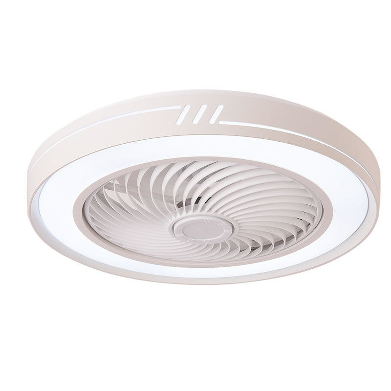 Wholesale    Cross-border for Bedroom Living Dining Room Quiet Invisible Ceiling Fan Light Ultra-thin Intelligent