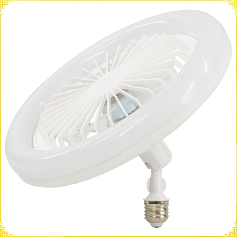 Wholesale  E27 Remote Control Ceiling Fans With Led Lights RGB 360 Degree Rotation for Home Decor Bedroom Room Ceiling Fan Lamp