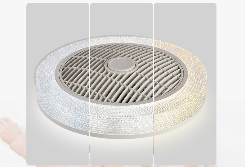 Manufactory Ultra-Thin LED Ceiling Fan Lamp For Modern Home Optimal Comfort Invisible Fast Heating For Bedroom Dining Room Simple Living