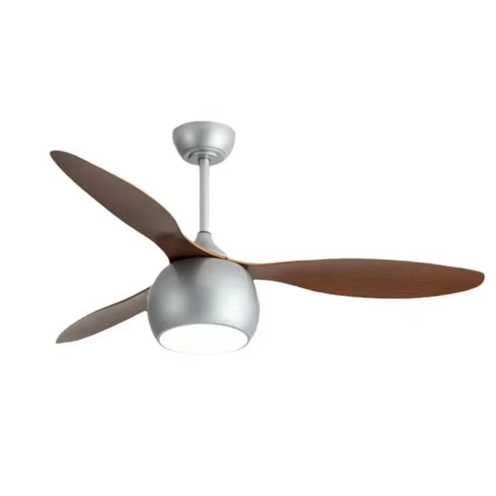 Wholesale Modern 42/52 Inch LED Ceiling Fan with Mute Light Iron Body & Remote Control for Living Room Use-Direct from Factory