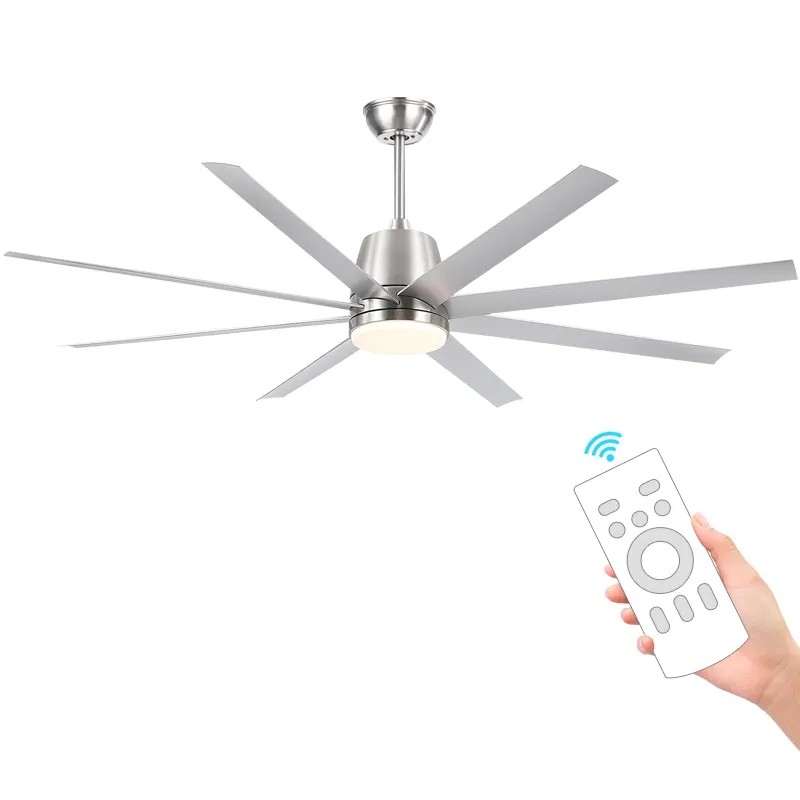 Manufacturer Inches Black White Modern Fan Light Ceiling Fan with Light