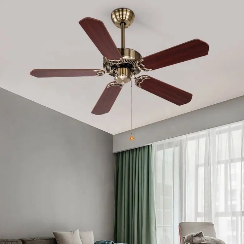 wholesale  Oem Odm Zipper Home Decorative Luxury 42 Inch Ceiling Fan With Light