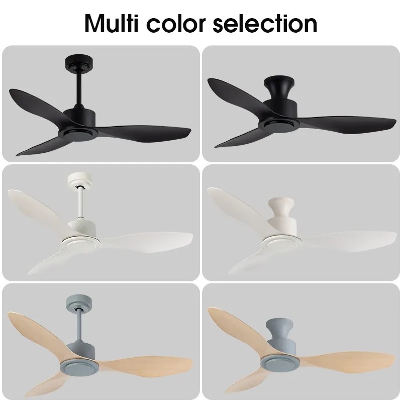 Wholesale factory Domestic ABS Fan 3 Blades 42 Inches Remote Control Frequency Conversion Ceiling Fan