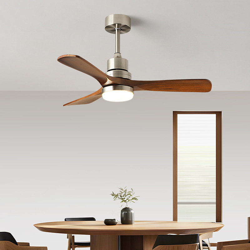 Factory Wholesale Modern European Smart Remote Control High Speed Ceiling Fan Led air Conditioning Ceiling Fan