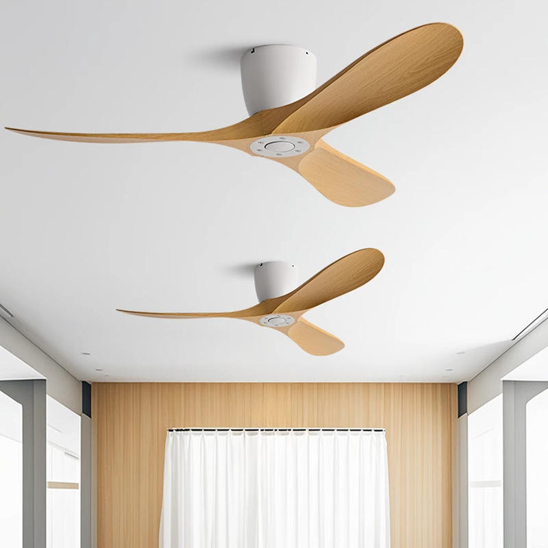 Wholesale factory Propeller 52 Inch Smart Ceiling Fan with Light and Remote Control