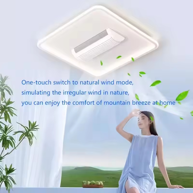 Wholesale factory Modern Luxury Decorate Room or Hotel Ceiling Fan Light Recessed Smart LED Ceiling Fan Lamp With Remote Control