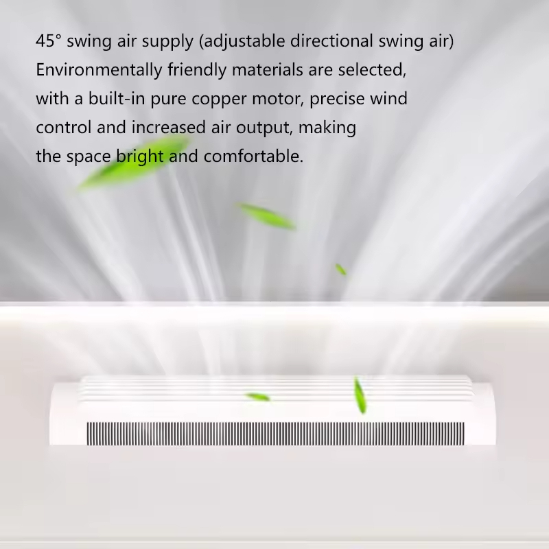 Manufacturer Three Color Strong Wind Anti Flicker No Blades Living Room Bedroom Dining Room Remote Control Silent Fan Light